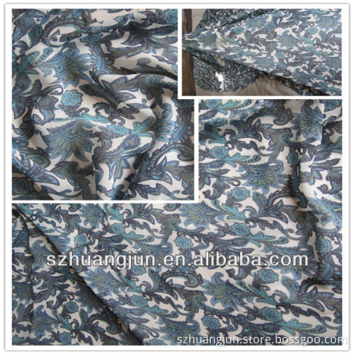 100% polyester 30D air flow dyeing print satin